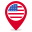 USA Location logo